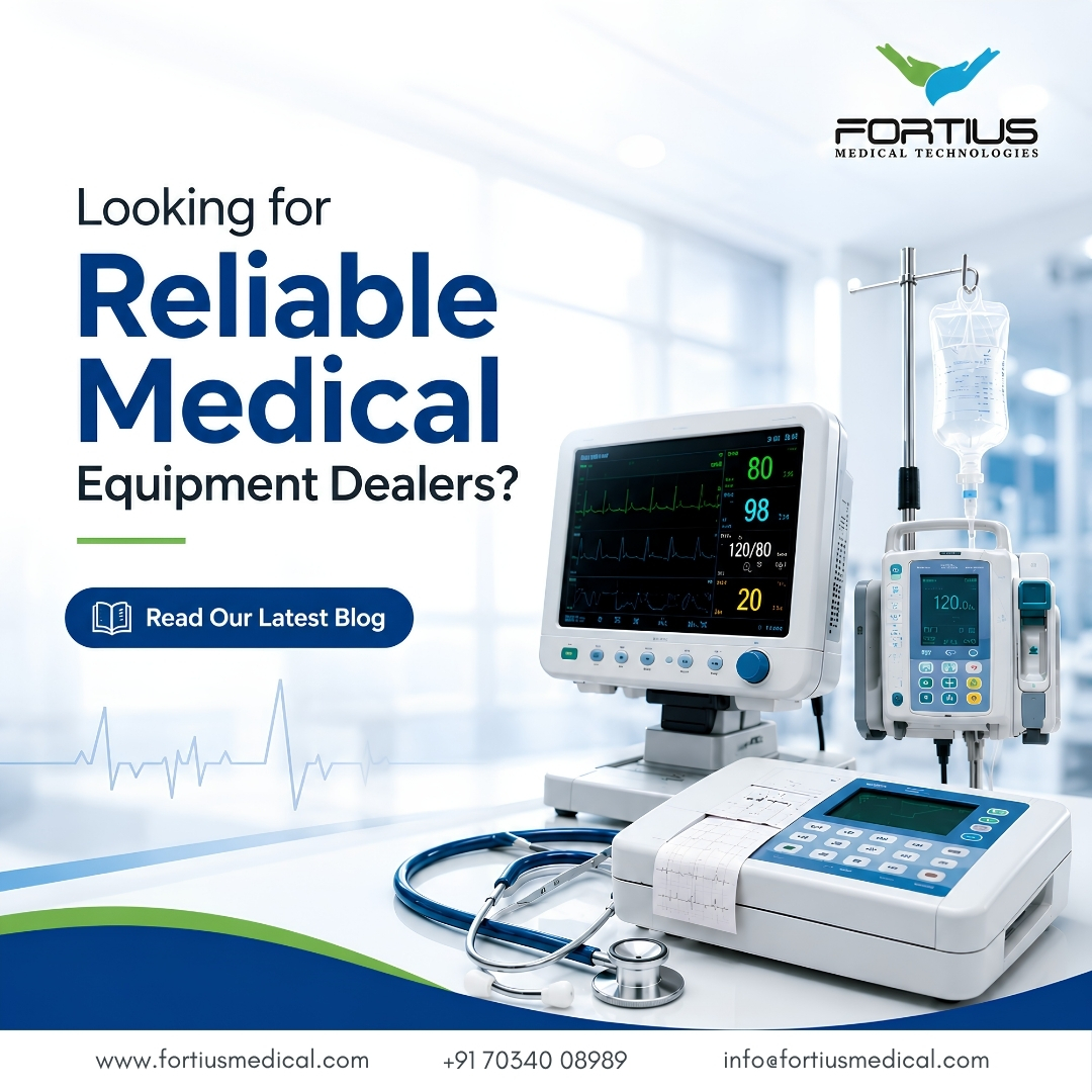 Advanced medical equipment displayed by Fortius Medicals, a trusted medical equipment dealer providing healthcare solutions for hospitals, clinics, laboratories, and medical facilities.