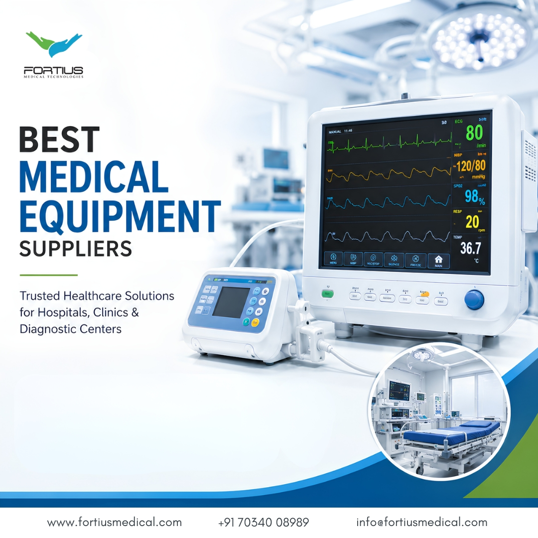 Best Medical Equipment Suppliers – Trusted Healthcare Solutions by Fortius Medicals
